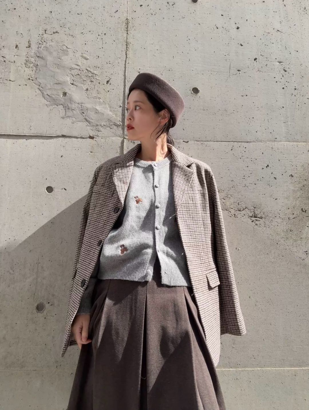 Mauve Beret