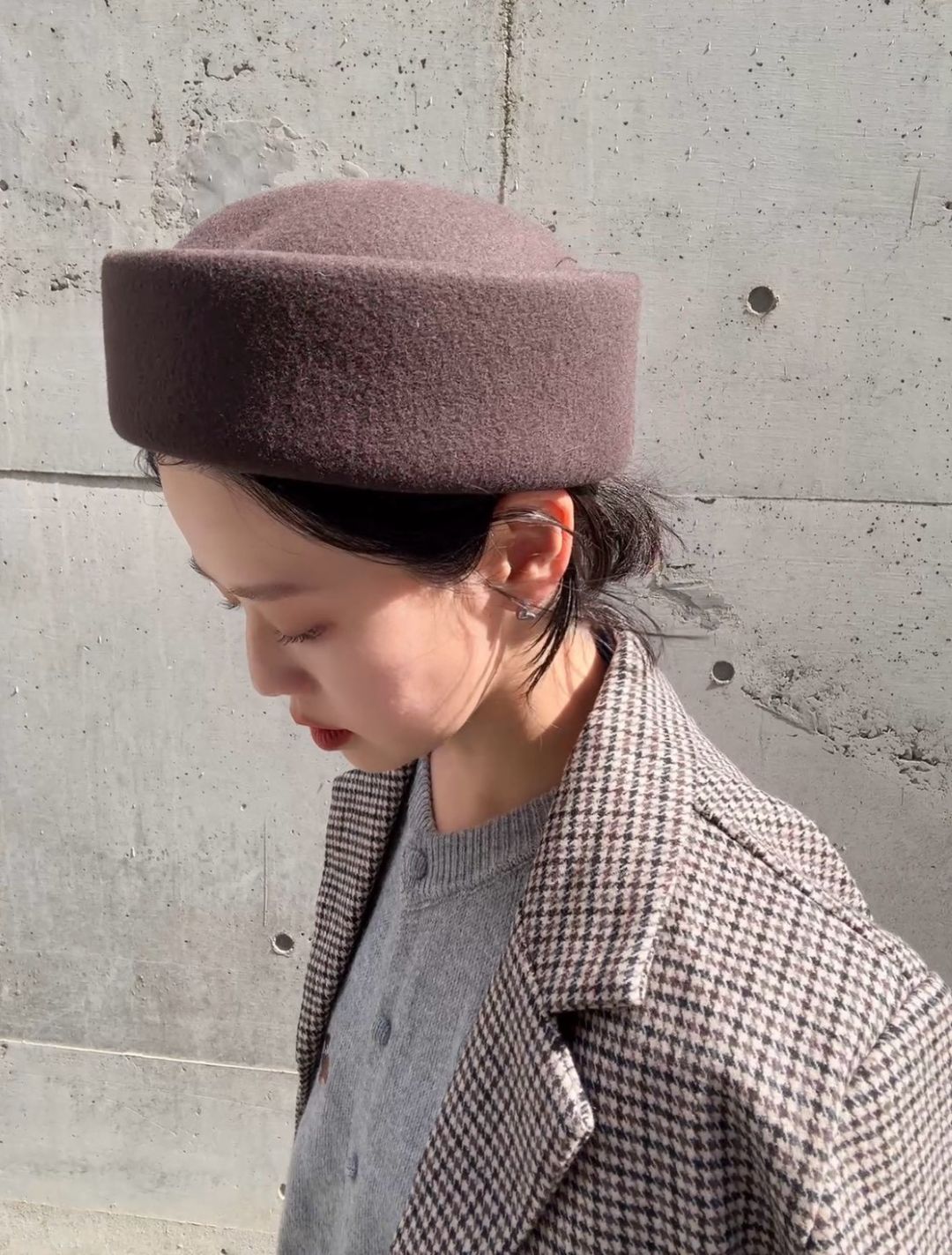 Mauve Beret