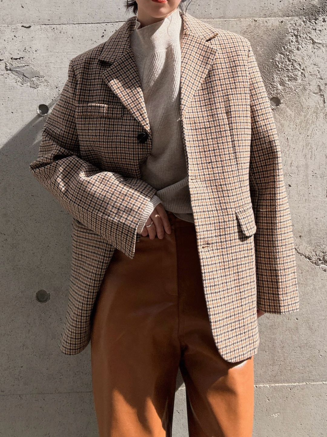 Classic Check Tailored Jacket