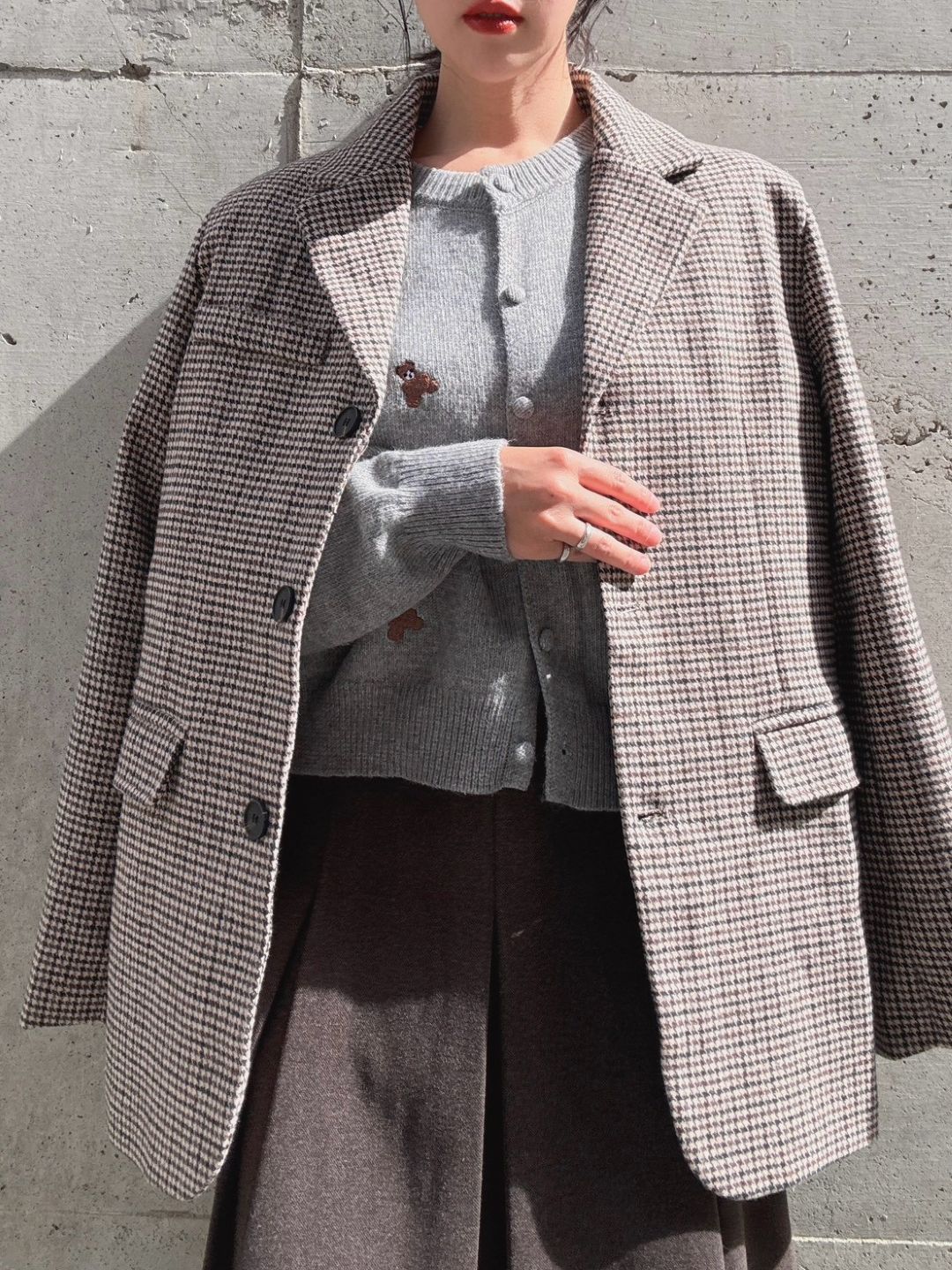 Classic Check Tailored Jacket