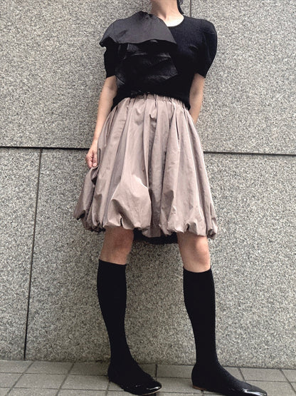 frills shoulder tops