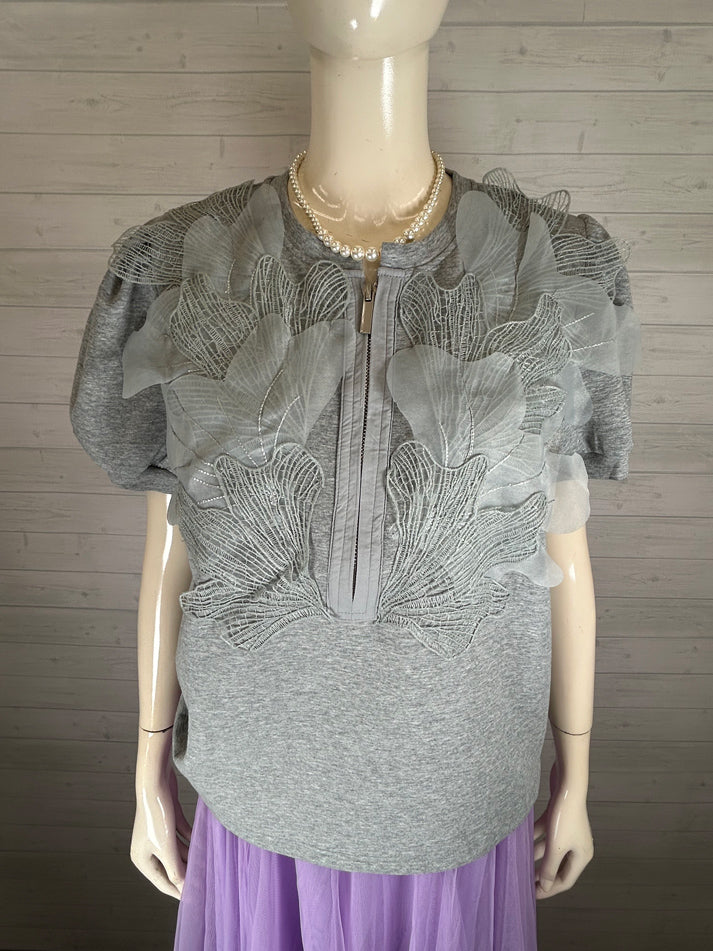 petal embroidery cut and sew