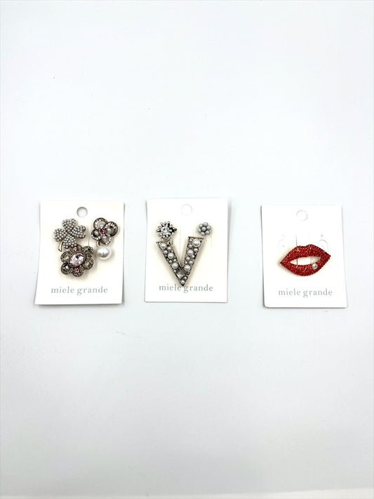 brooch 3 piece set （V）