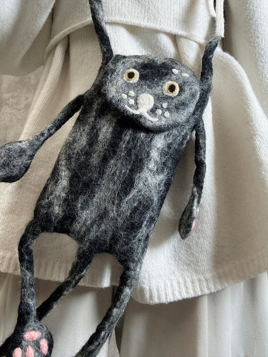 cat strap bag