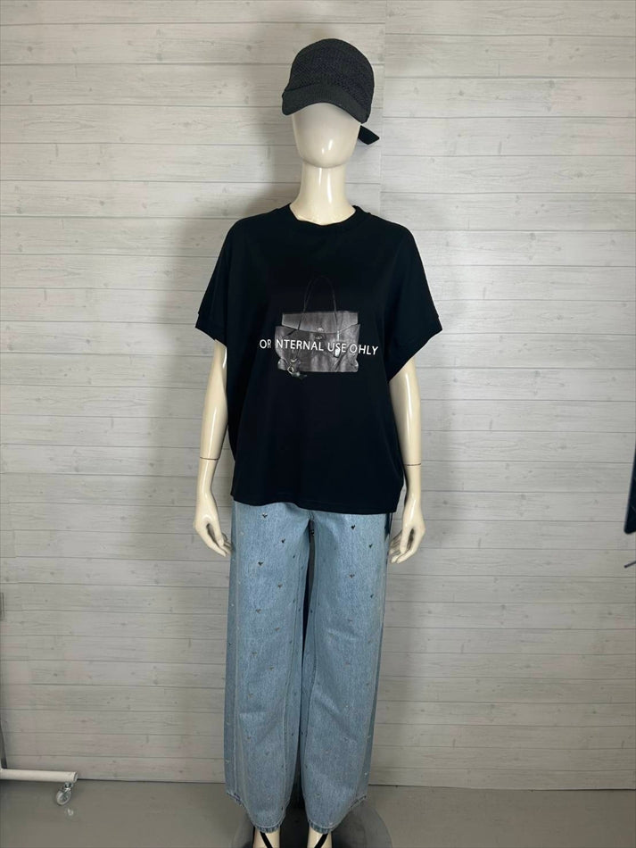 bag print T shirt