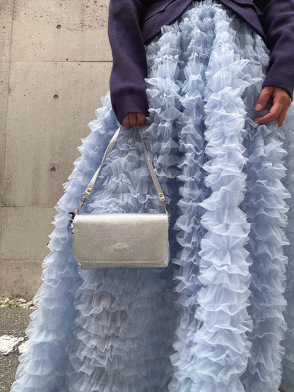 tulle volum frill skirt