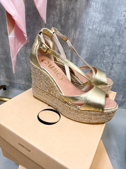 【心斎橋本店・WEB限定販売】 GAIMO AMA espadrilles wedge sandals