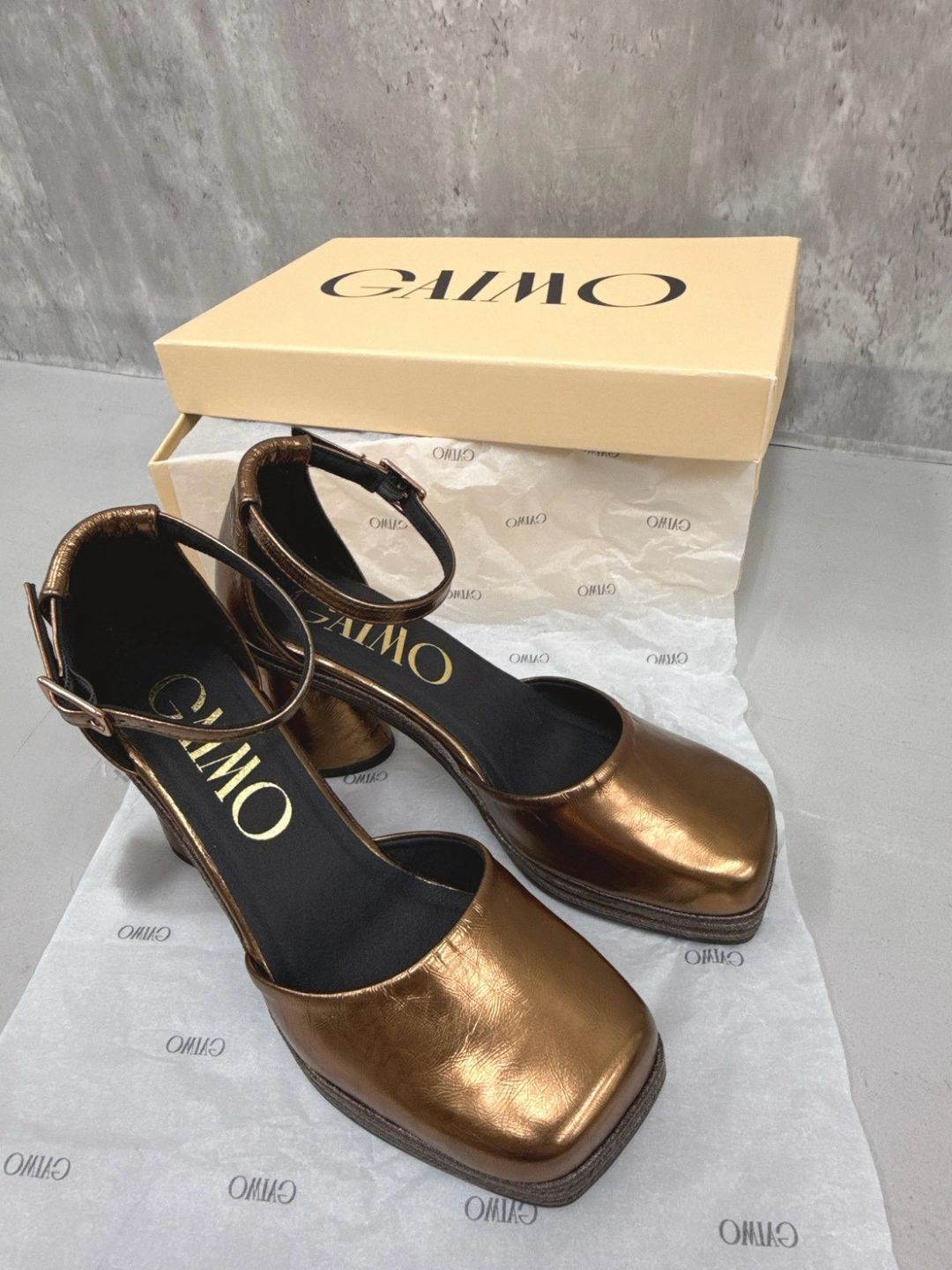 【心斎橋本店・WEB限定販売】GAIMO ELIA. strap sandal