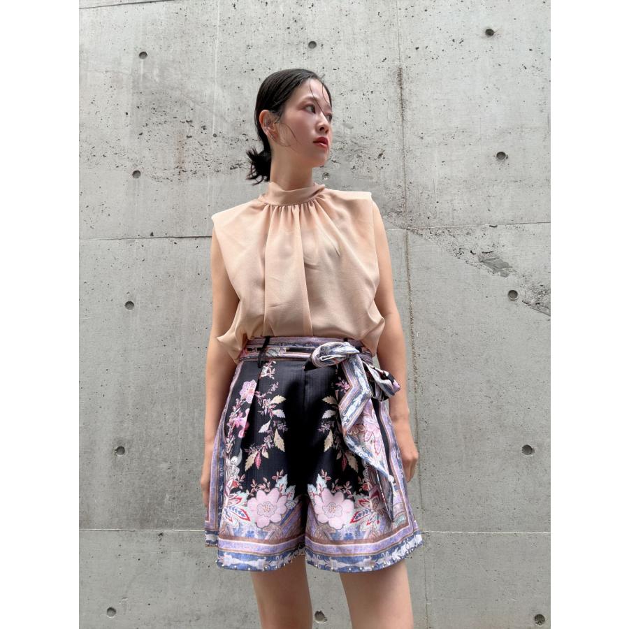 bow tie simple blouse