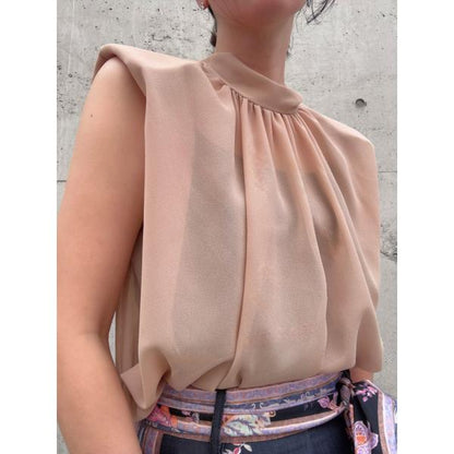 bow tie simple blouse