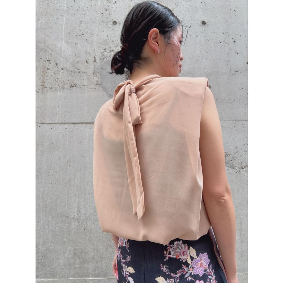 bow tie simple blouse