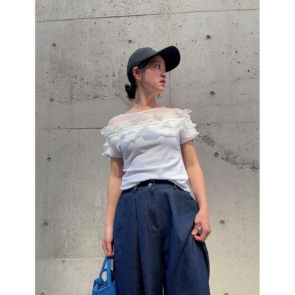 volume sheer cut and sew