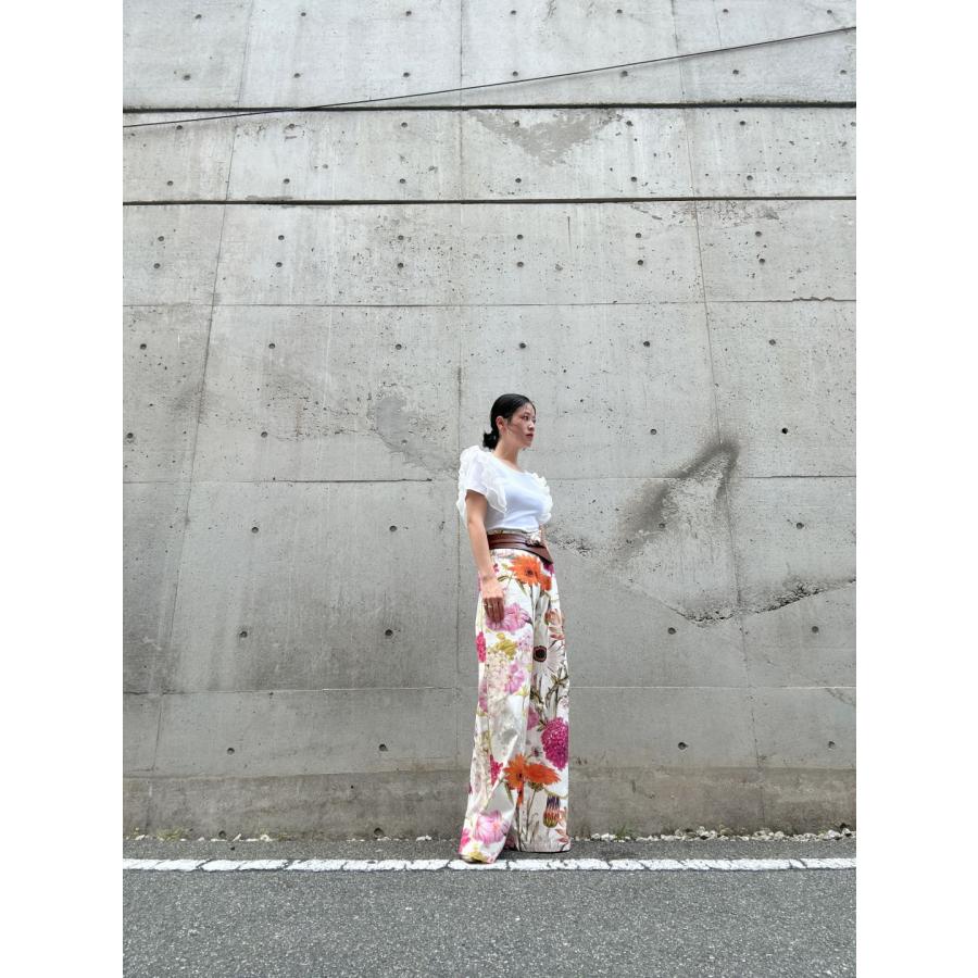frill sleeve pullover　　