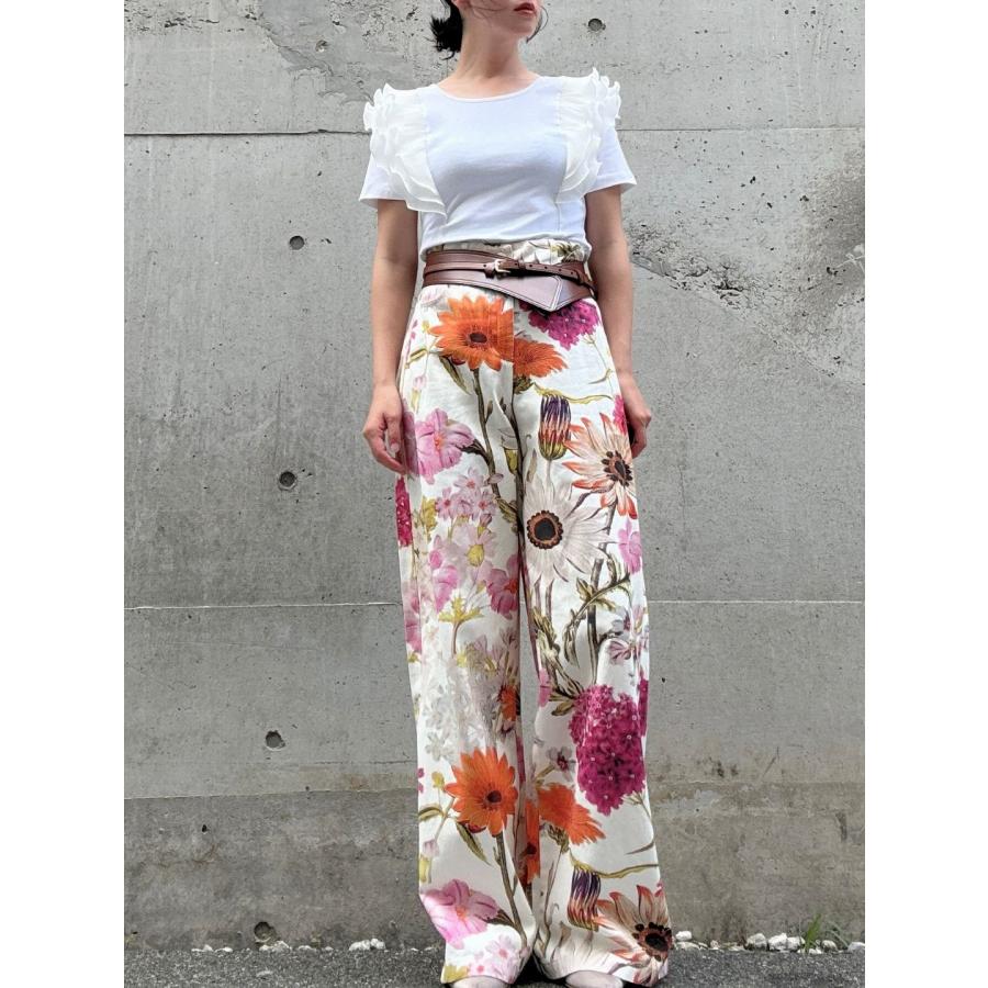 frill sleeve pullover　　