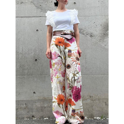 frill sleeve pullover　　