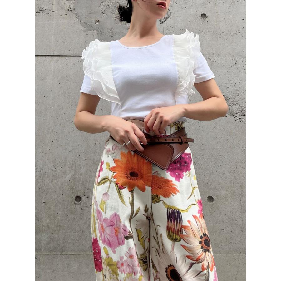 frill sleeve pullover　　