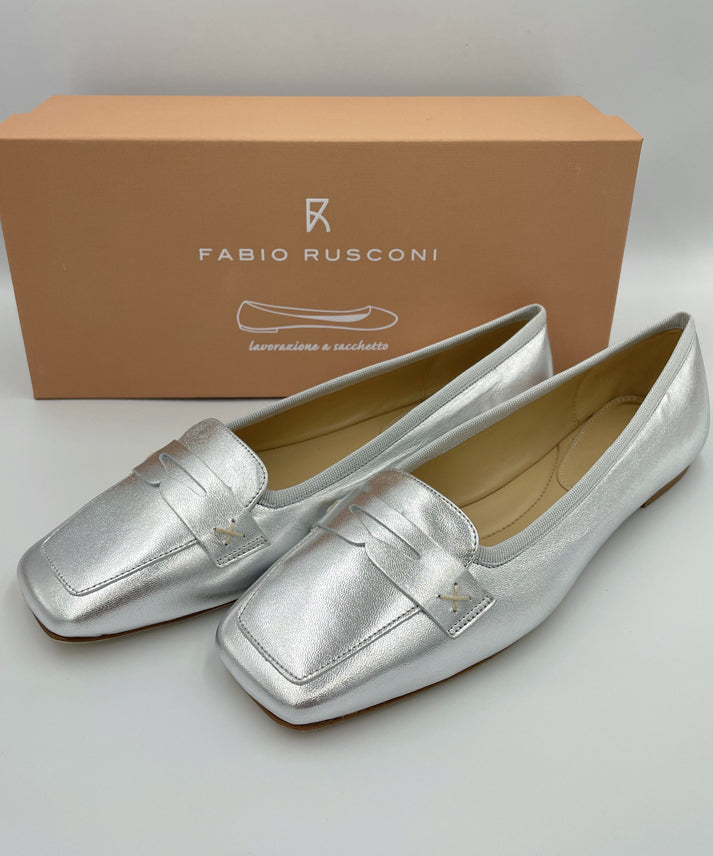 【心斎橋本店・WEB限定販売】 FABIO RUSCONI S-6546 square toe loafers