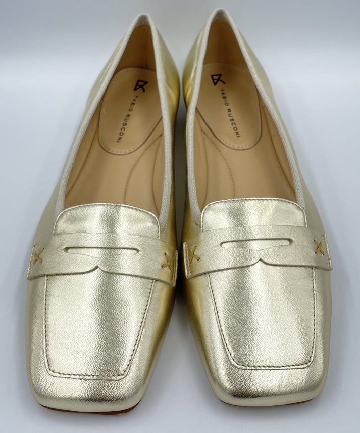 【心斎橋本店・WEB限定販売】 FABIO RUSCONI S-6546 square toe loafers