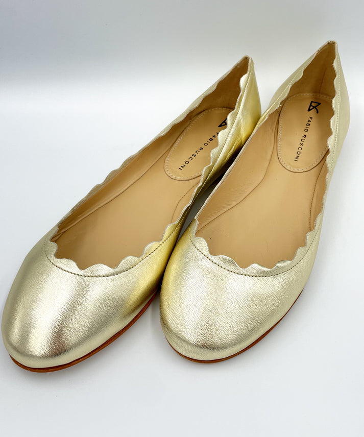 【心斎橋本店・WEB限定販売】 FABIO RUSCONI S-1795 ballet shoes