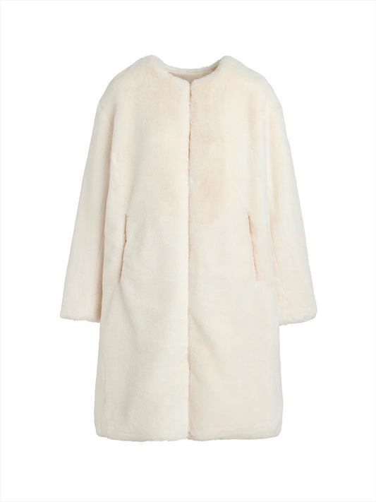 TATRAS TAMIL boa coat