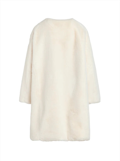 TATRAS TAMIL boa coat