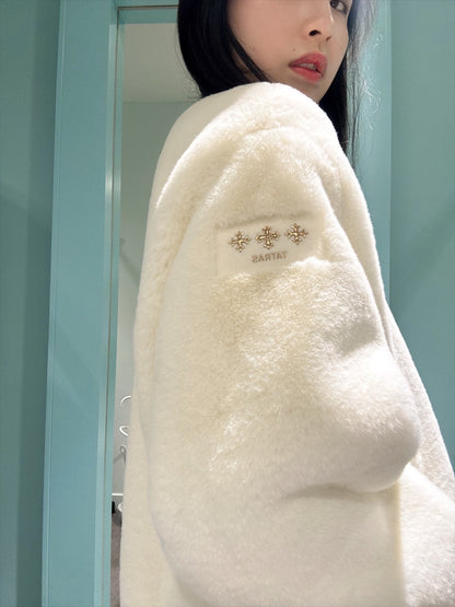 TATRAS TAMIL boa coat