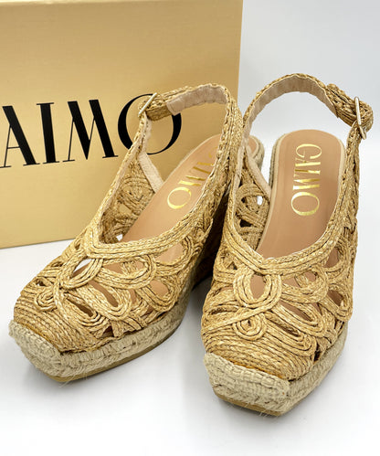 【心斎橋本店・WEB限定販売】 GAIMO PARVA espadrilles wedge sandals