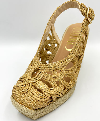 【心斎橋本店・WEB限定販売】 GAIMO PARVA espadrilles wedge sandals