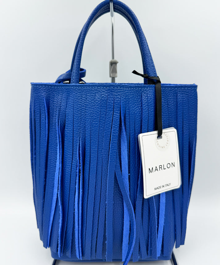 MARLON SHOPPER shoulder bag – miele grande MARLON フリンジ トートバッグ イタリア製